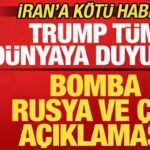 Trump tum dunyaya son dakika duyurdu irana kotu haber bomba rusya ve cin aciklamasi SjyKw86A