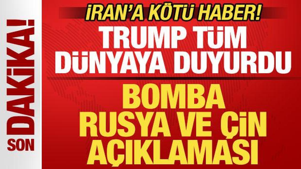Trump tum dunyaya son dakika duyurdu irana kotu haber bomba rusya ve cin aciklamasi SjyKw86A